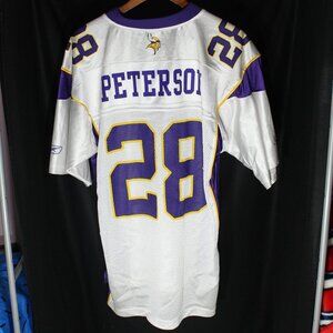 NFL Rebook On Field Minnesota Vikings #28 A Peterson Jersey - Size M